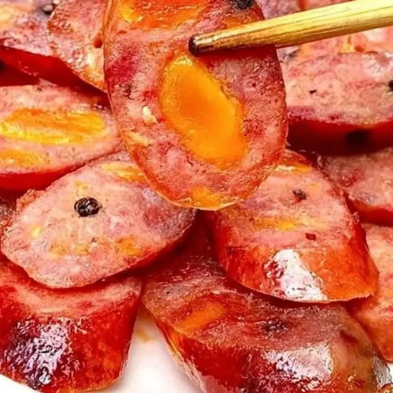 Lạp xưởng trứng muối