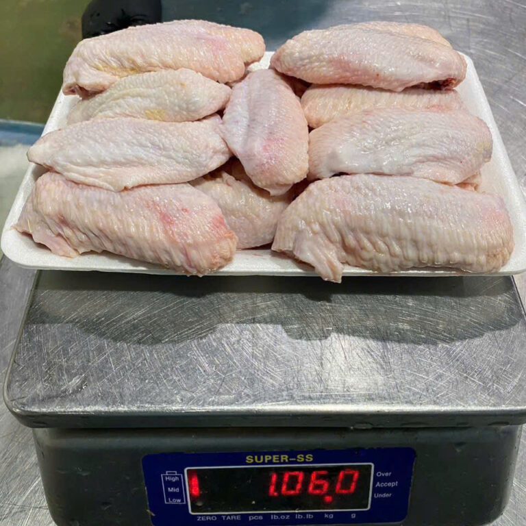 cánh gà khúc giữa đông lạnh giá sỉ